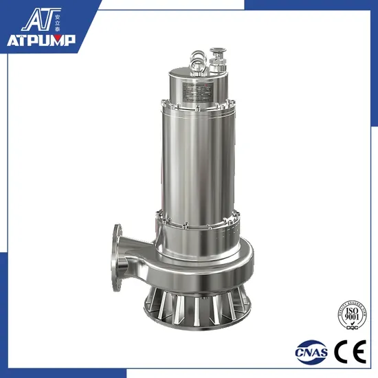 1.5kw-90kw Duplex Stainless Steel Custom Industrial Submersible Sewage Pump Submersible Pump SS304 SS316 SS316L Electric Industrial High Pressure Water Pump